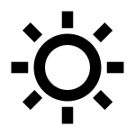 Sunny O SVG Icon